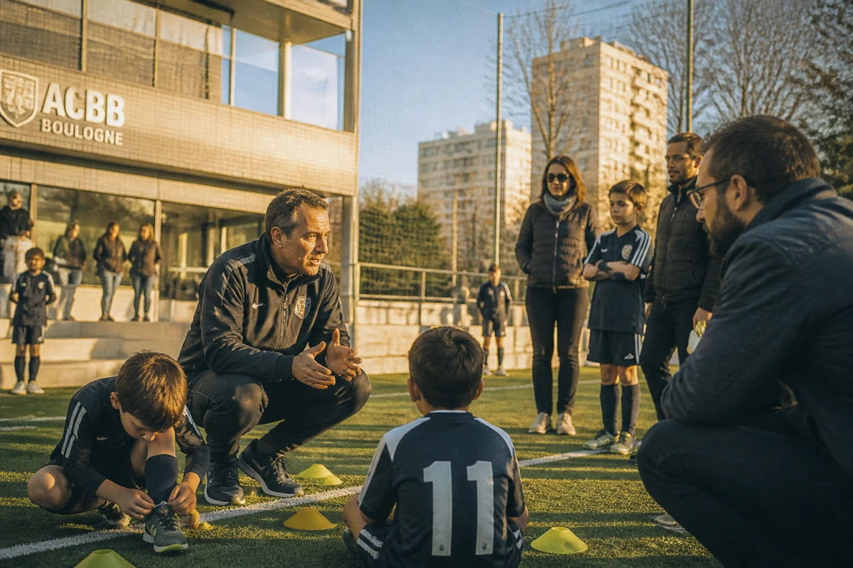 Application parents club de football