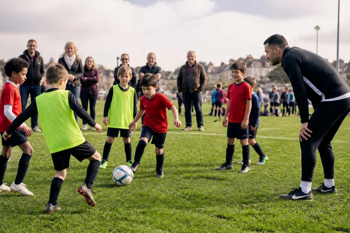 Foot enfants Saint-Germain-la-Blanche-Herbe