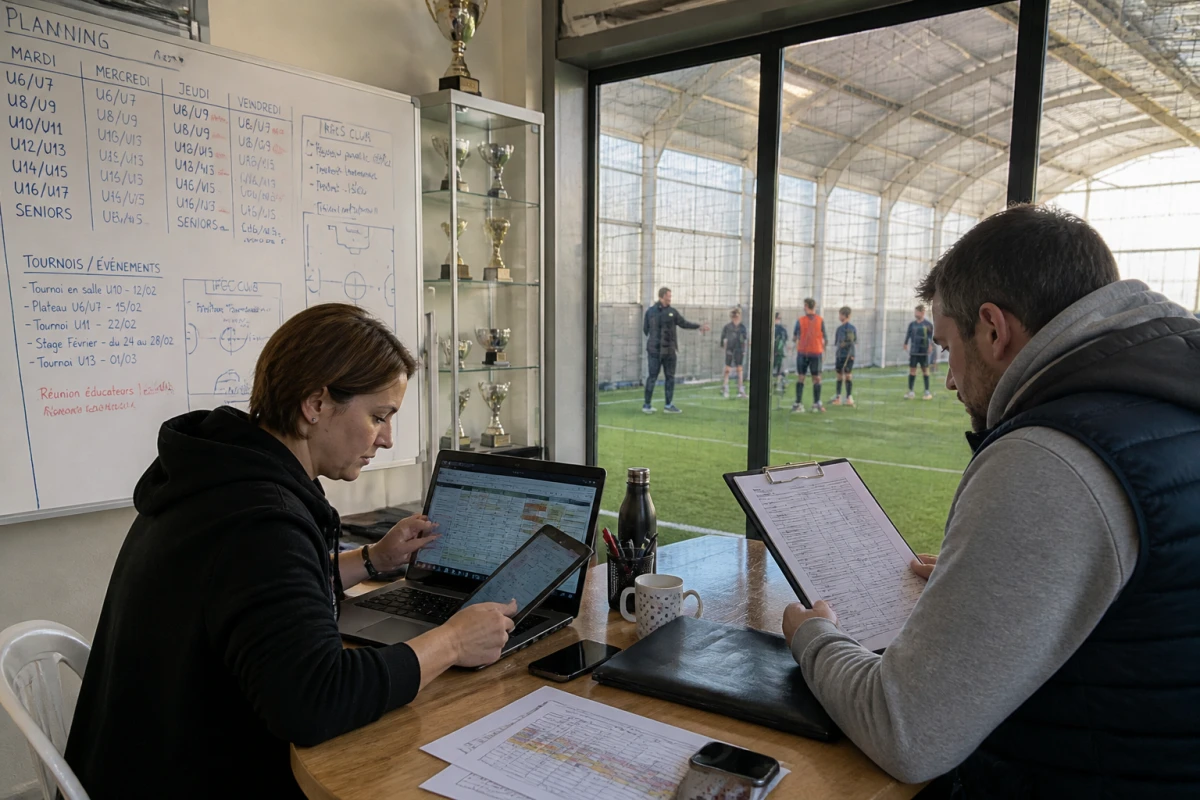 Logiciel gestion école de football